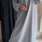 Abaya NADIA [ Gris clair ]