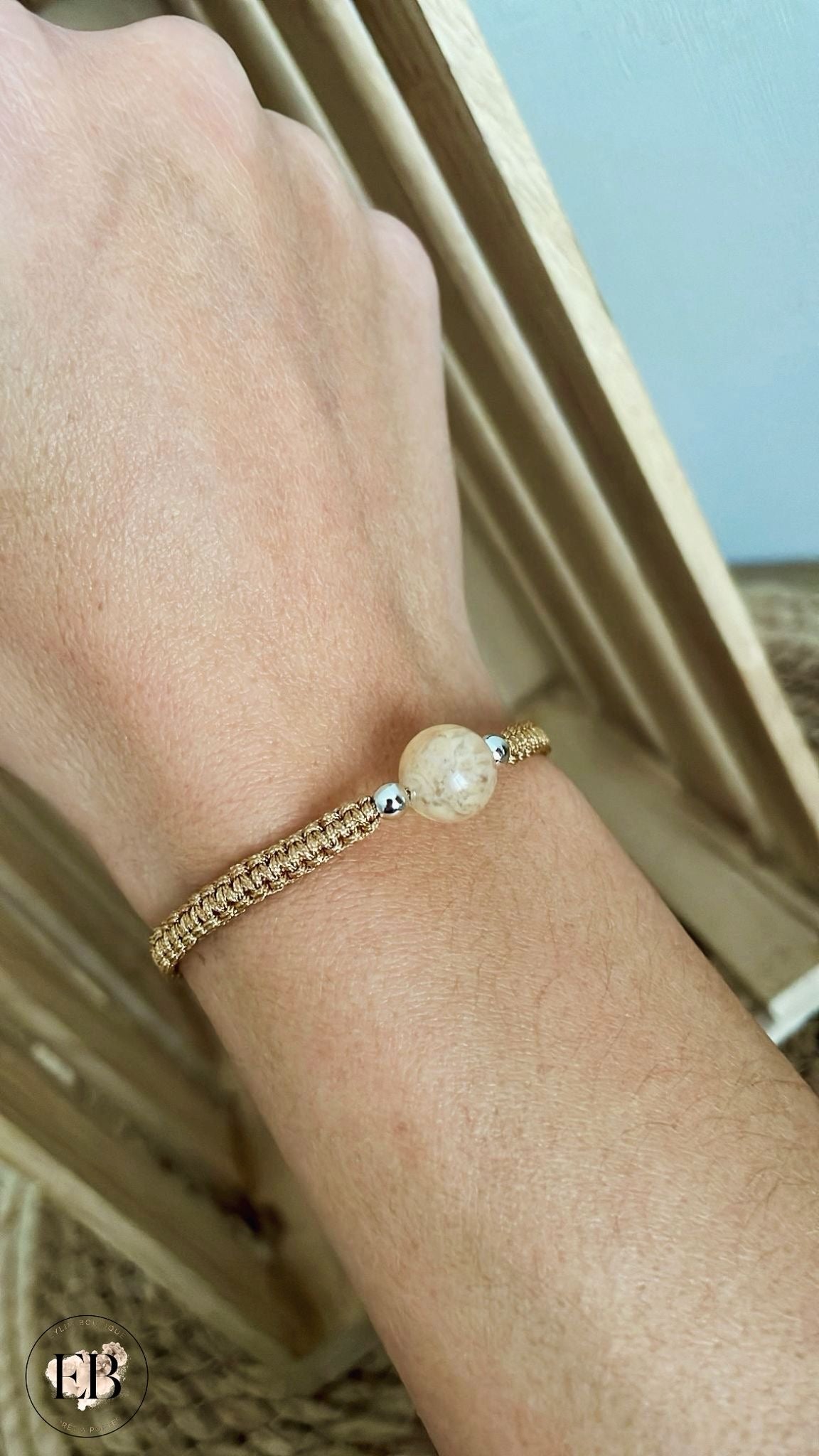 Bracelet REINE [ Cappuccino ] Eylim Boutique