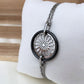 Bracelet ROSACE [ Argenté ]