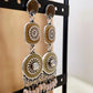 Boucles d’oreilles pendantes [ Argenté ] Eylim Boutique
