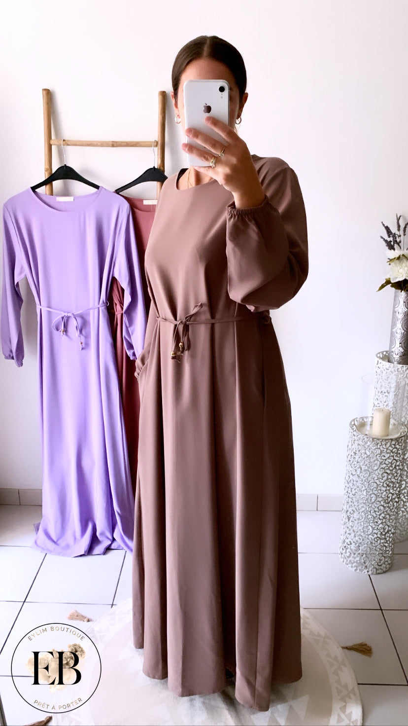 Abaya SAFA [ Taupe ]