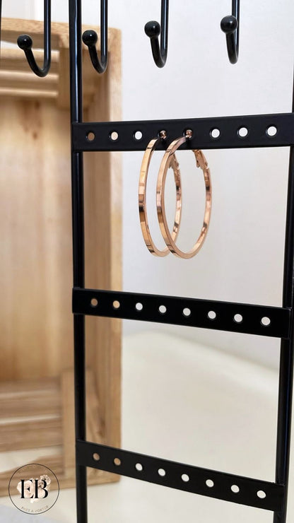 Créoles [ Rose gold ] - Eylim Boutique