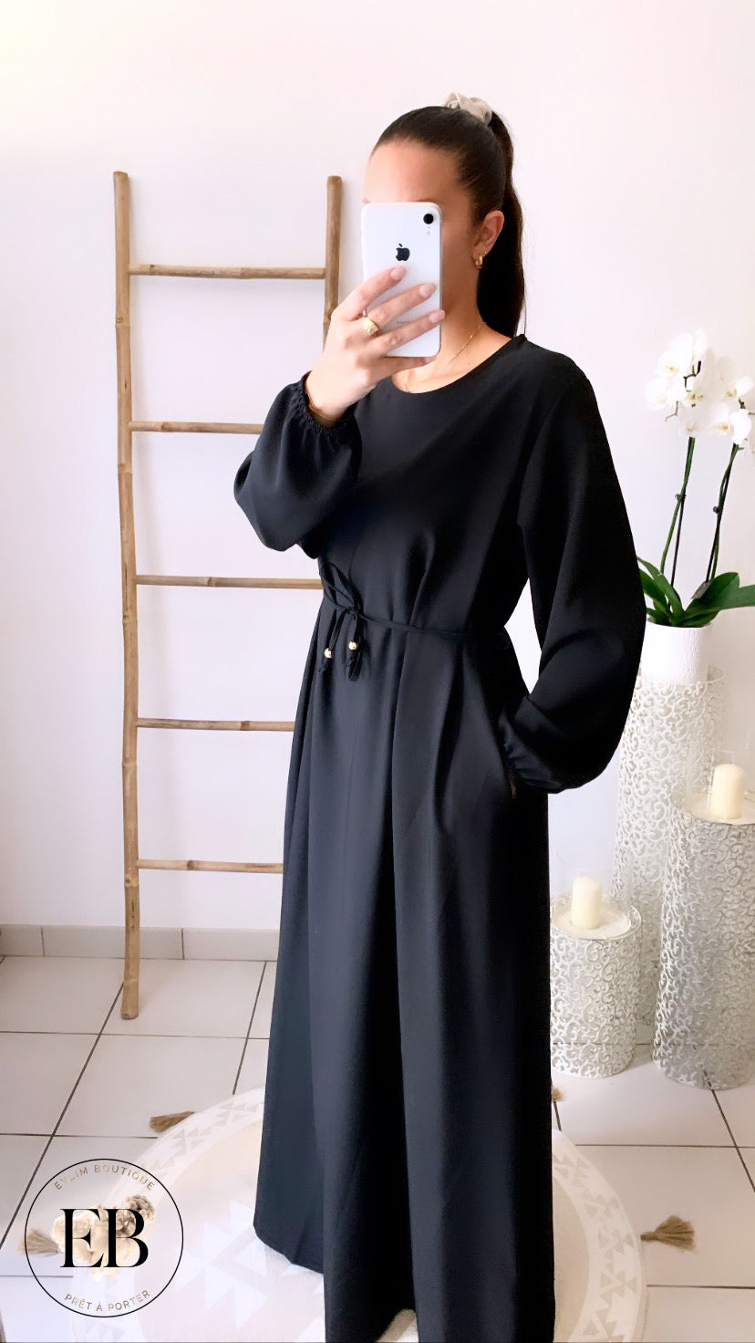 Abaya SAFA [ Noir ]