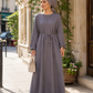 Abaya SAFA [ Gris ] Eylim Boutique