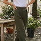Pantalon ARIANE [ Kaki ] Eylim Boutique