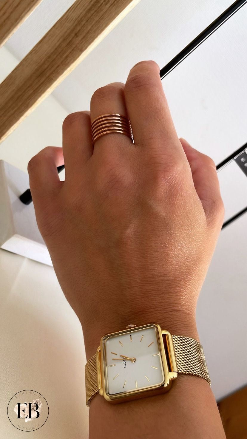 Bague réglable [ Rose gold ]