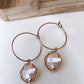 Boucles d’oreilles HIBIS [ Rose gold ]