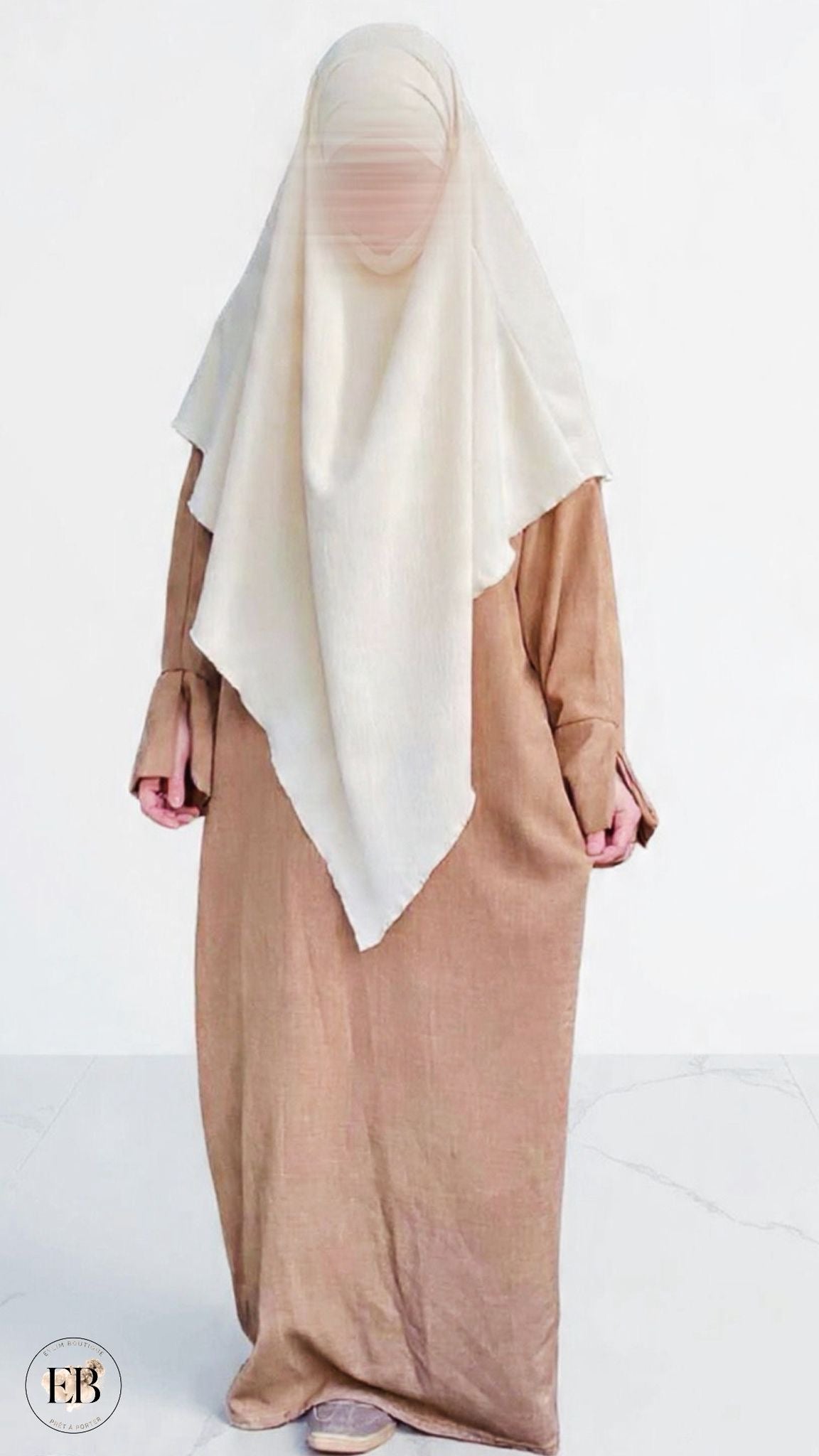 Abaya SHAÏMA [ Camel ] Eylim Boutique