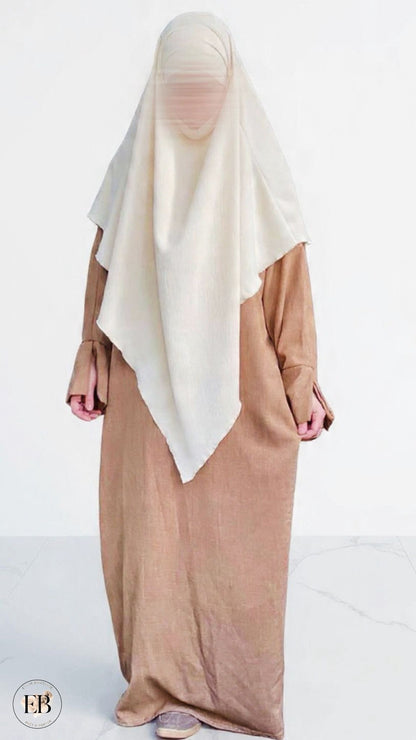 Abaya SHAÏMA [ Camel ] Eylim Boutique