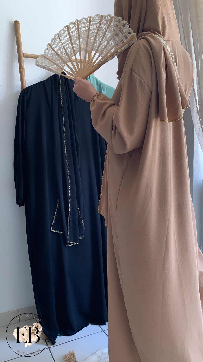 Abaya ASSIA [ Camel ]