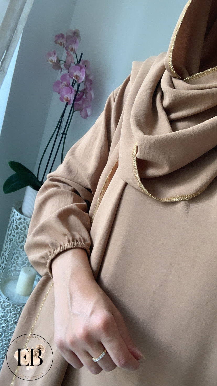 Abaya ASSIA [ Camel ]