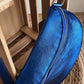 Sacoche bandoulière CUIR [ Bleu roi ] Eylim Boutique