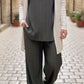 Gilet à capuche CÉLESTE [ Écru ] Eylim Boutique