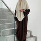 Abaya SHAÏMA [ Chocolat ] Eylim Boutique