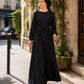 Abaya SAFA [ Noir ] Eylim Boutique