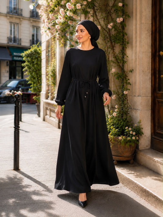 Abaya SAFA [ Noir ] Eylim Boutique