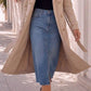 Trench long CLÉMENCE [ Beige ] Eylim Boutique