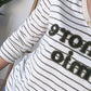 T-shirt AMORE MIO [ Kaki ] Eylim Boutique