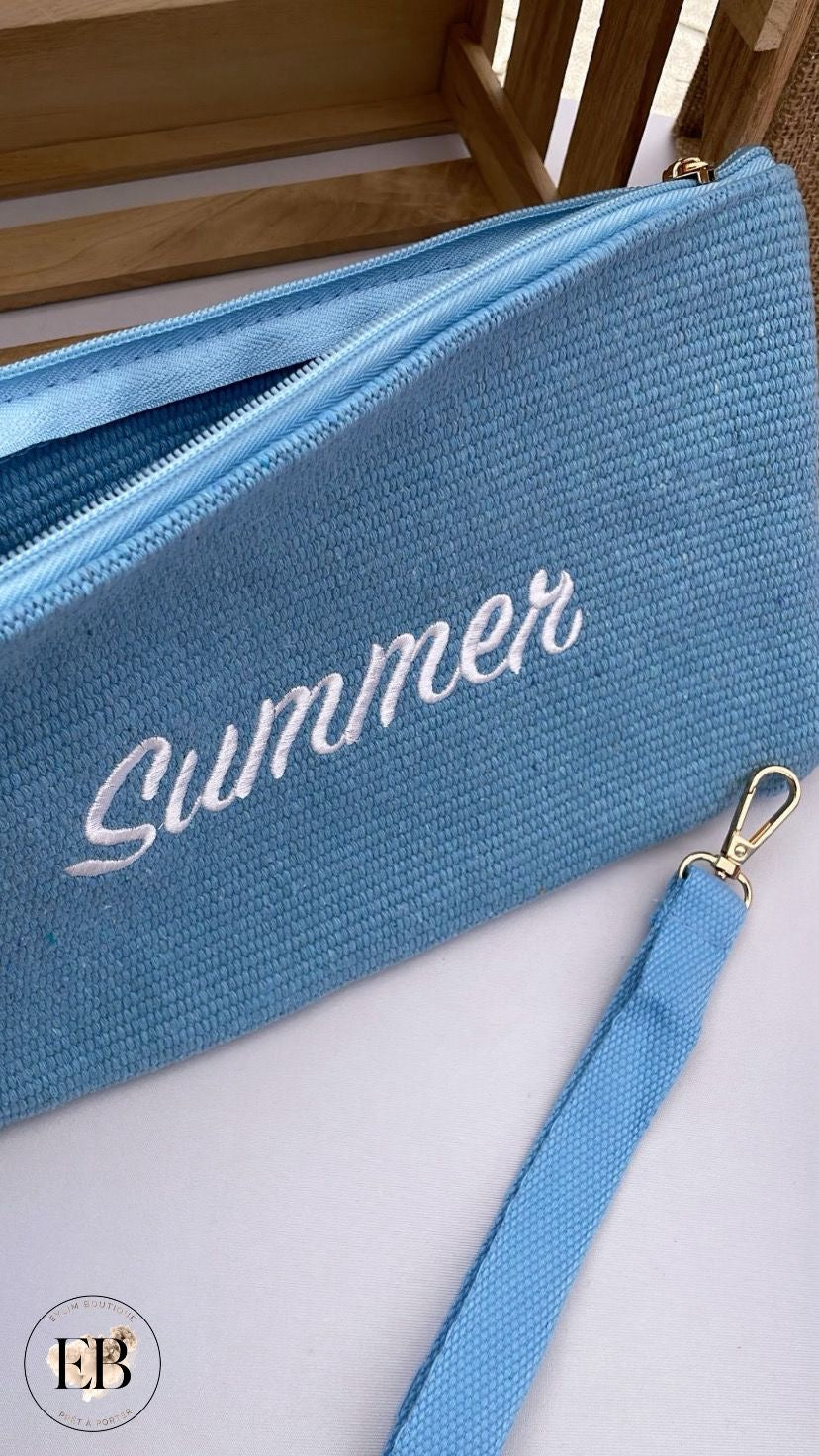 Pochette SUMMER [ Bleu ]