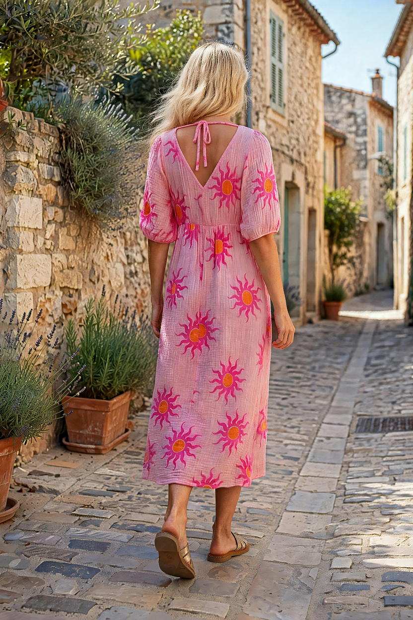 Robe [ Rose ] Eylim Boutique