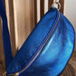 Sacoche bandoulière CUIR [ Bleu roi ] Eylim Boutique