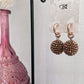 Boucles d’oreilles [ Marron ] Eylim Boutique