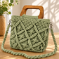Sac à mains / bandoulière en crochet [ Vert ] Eylim Boutique