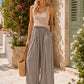 Pantalon fluide MARINA [ Taupe ] Eylim Boutique