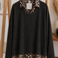 T-shirt / Chemisier LÉOPARD [ Noir ] Eylim Boutique