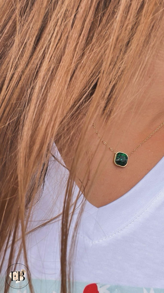 Collier NAÏLA [ Vert ]