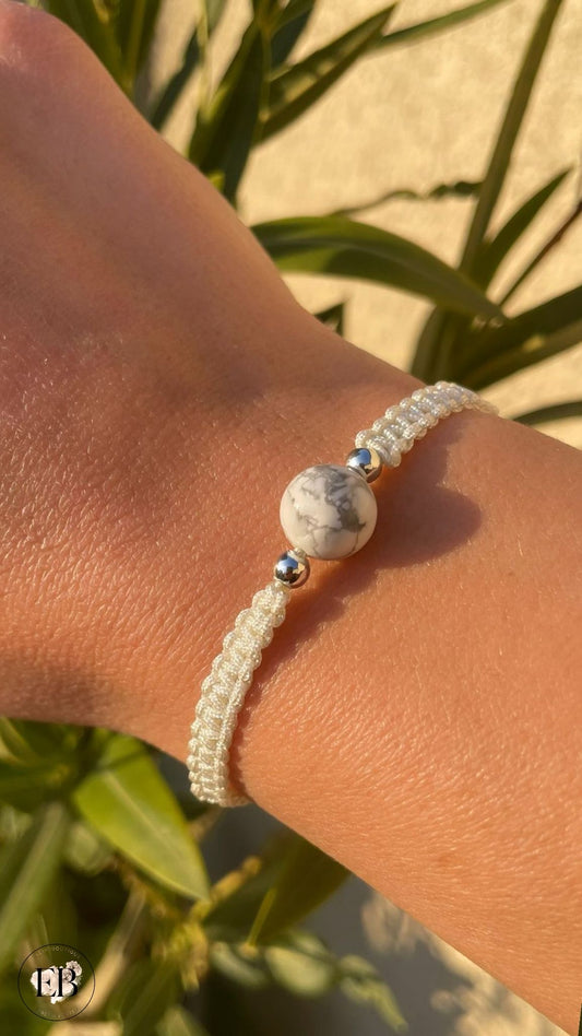 Bracelet REINE [ Blanc ] Eylim Boutique