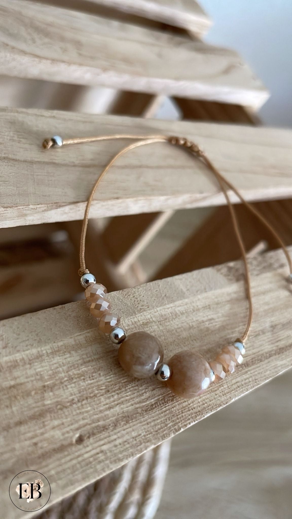 Bracelet ILDA [ Café ] Eylim Boutique