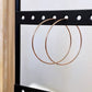 Boucles d’oreilles CRÉOLES [ Rose gold ]