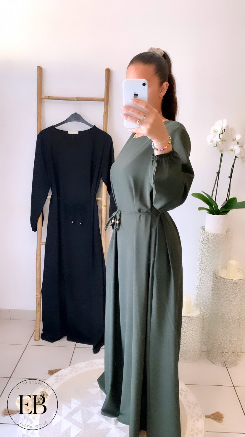 Abaya SAFA [ Kaki ]