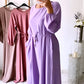 Abaya SAFA [ Lilas ]