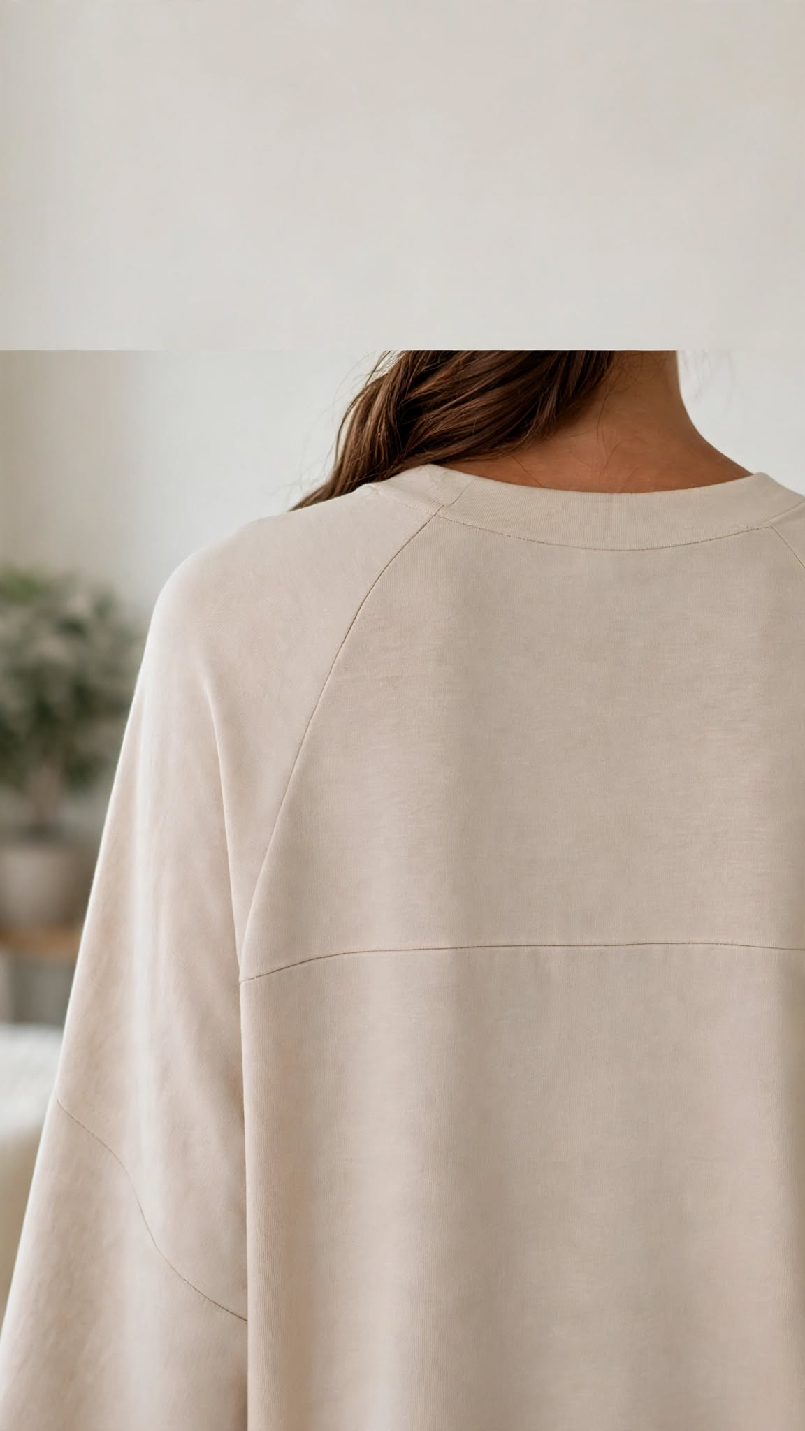 T-shirt large [ Beige ] Eylim Boutique