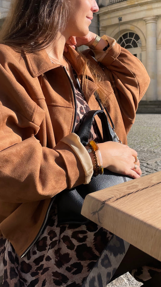 Veste bombers [ Camel ] Eylim Boutique