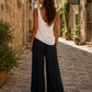 Pantalon fluide  [ Noir ] Eylim Boutique