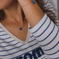 Collier NAÏLA [ Bleu ]