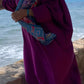 Abaya papillon SIRINE [ Fushia ]