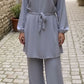 Ensemble ANNA [ Gris clair ]