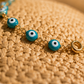 Bracelet acier inoxydable ŒIL [ Turquoise ] Eylim Boutique