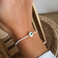 Bracelet ŒIL [ Blanc ] Eylim Boutique