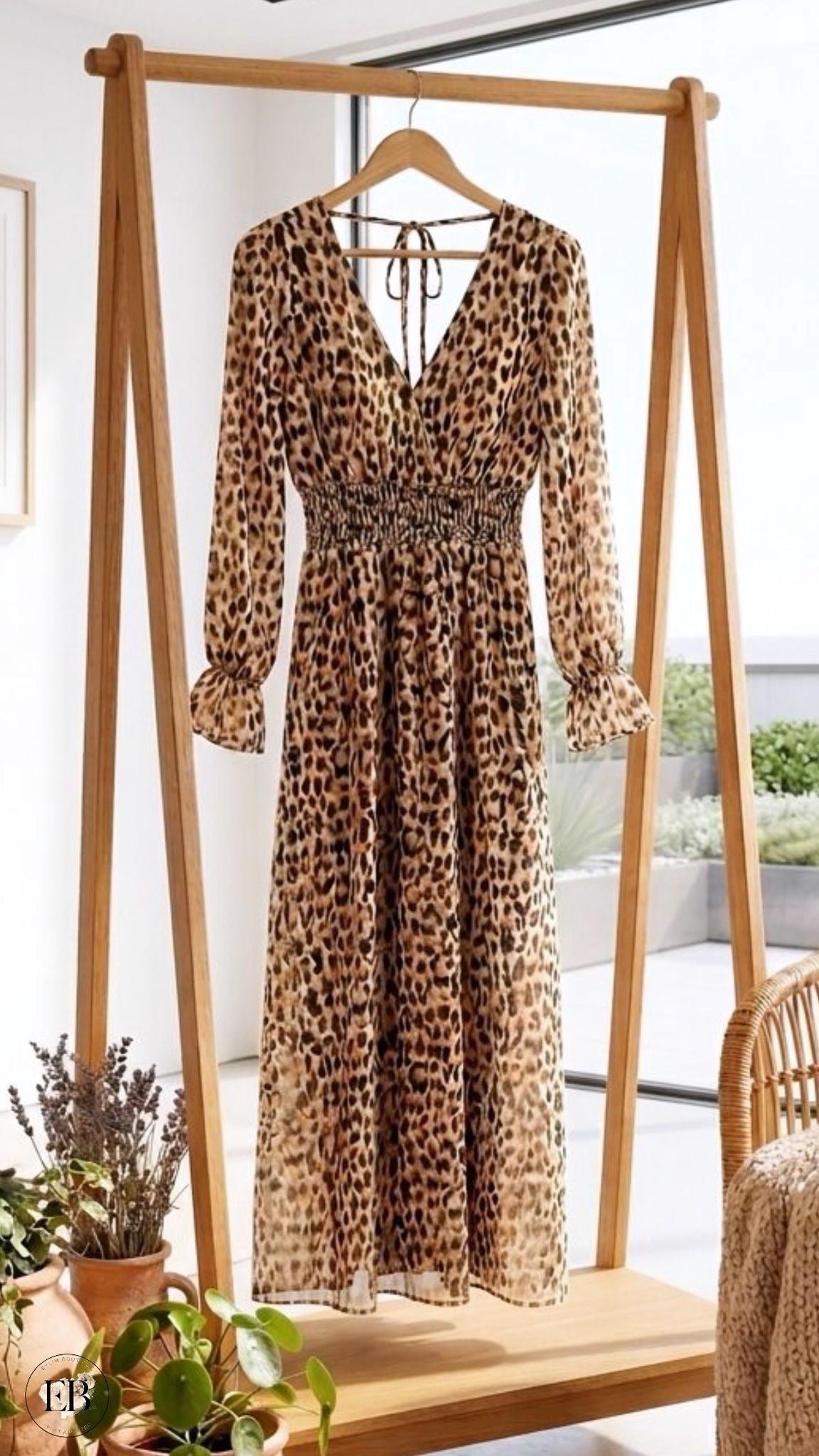 Robe LÉOPARD Eylim Boutique