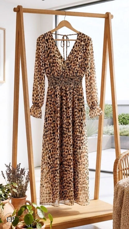 Robe LÉOPARD Eylim Boutique