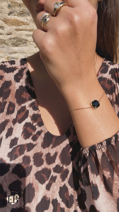 Bracelet NAÏLA [ Noir ] - Eylim Boutique