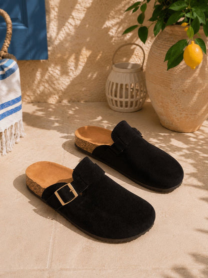 Mules EMMA [ Noir ] Eylim Boutique