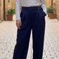 Pantalon ARIANE [ Bleu marine ]
