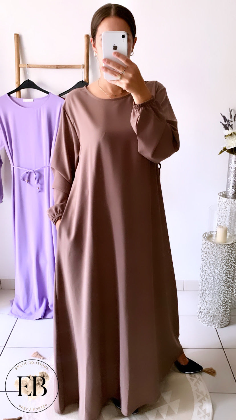 Abaya SAFA [ Taupe ]