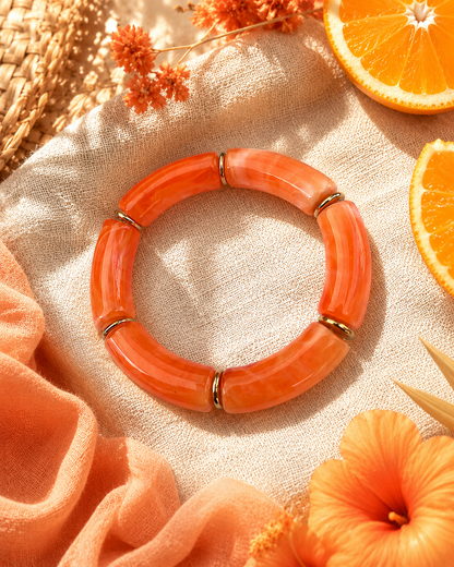 Bracelet ARIA [ Orange ] Eylim Boutique